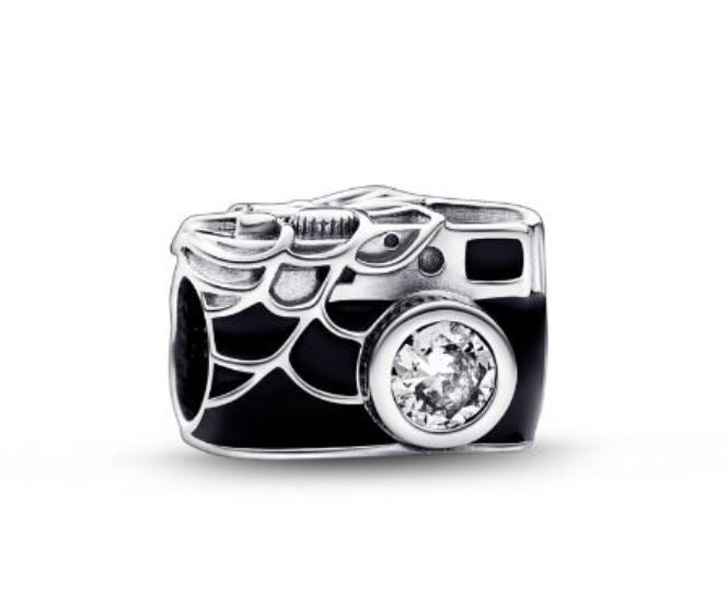 Charm Plata S925 Spiderman Cámara