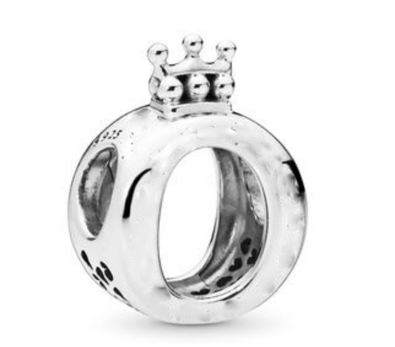 Charm Plata S925 Corona Plateada
