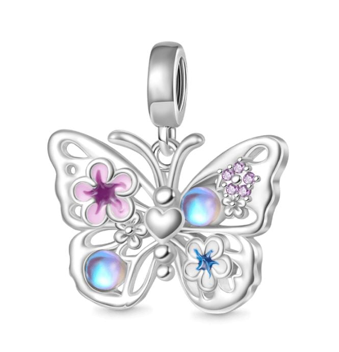 Charm Plata S925 Mariposa