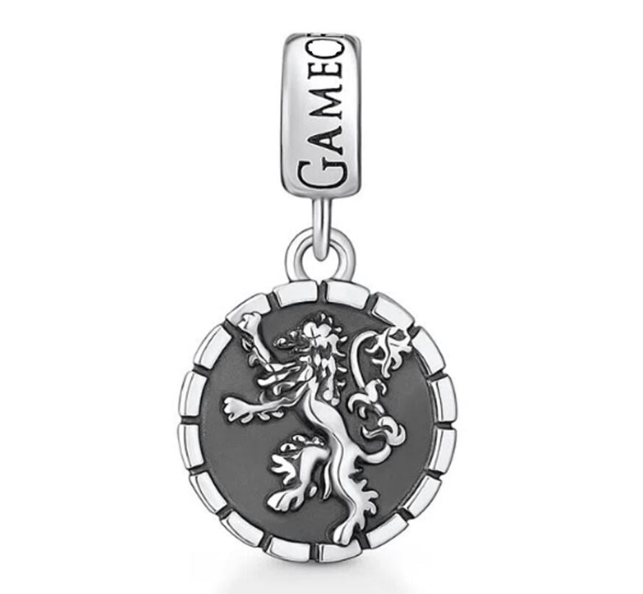 Charm Plata S925 Escudo Casa Lannister