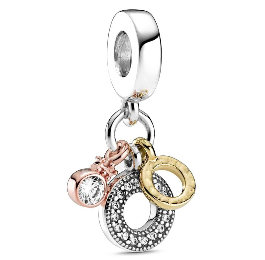 Charm Plata S925 Anillos 1