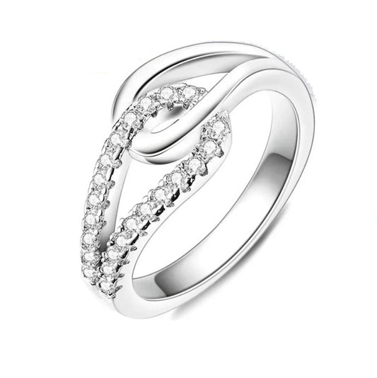 Anillo Plata S925 Lazos