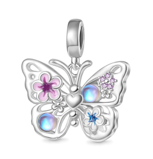 Charm Plata S925 Mariposa