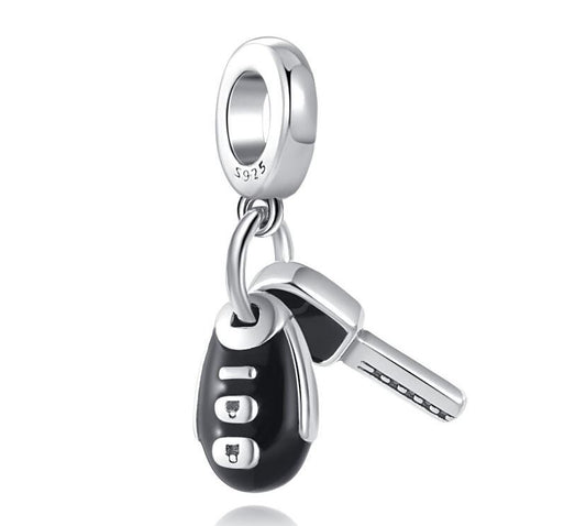Charm Plata S925 Llaves Auto