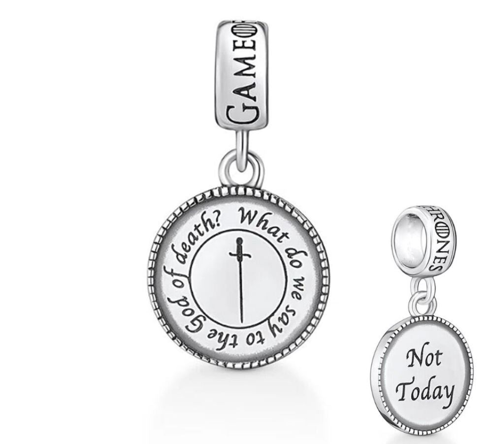 Charm Plata S925 Espada Aguja Arya Stark